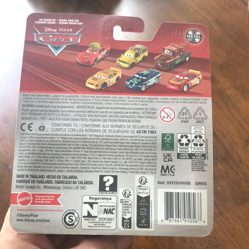 Disney Pixar Cars Todd Marcus Toy Car